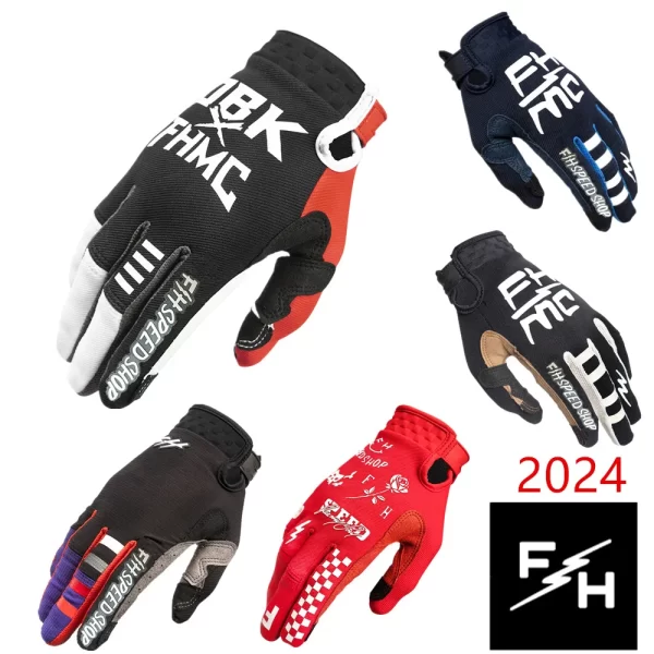 Luvas Touch Screen Motocross, Estilo de Velocidade, Velocidade, Contração, Equitação, Bicicleta, MX, MTB, Fora da estrada, Corrida, Esportes, Ciclismo, Pódio FXR - Image 2