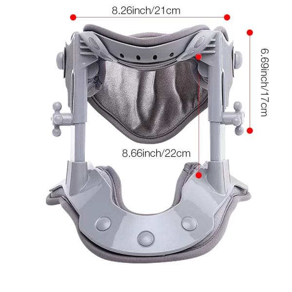 Aquecimento pescoço estiramento colar para tração cervical, compressão quente, ajustar vértebra, massagem coluna vertebral, cuidados de saúde, dor relaxar - Image 6