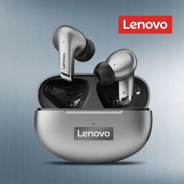 Original lenovo lp5 sem fio bluetooth fones de ouvido alta fidelidade música esportes à prova dwaterproof água com microfone novo