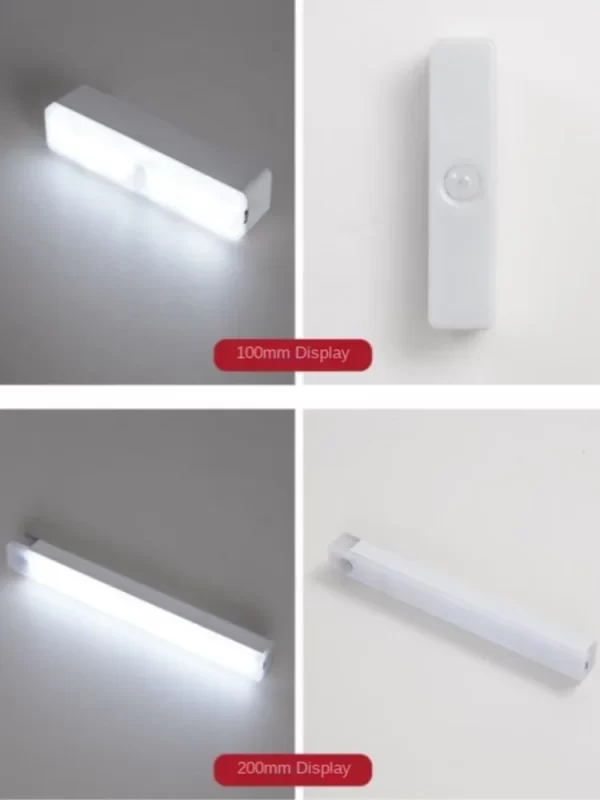 Lâmpada LED recarregável portátil, PIR Motion Sensor, iluminação interior, lâmpadas USB, luzes, bateria - Image 4