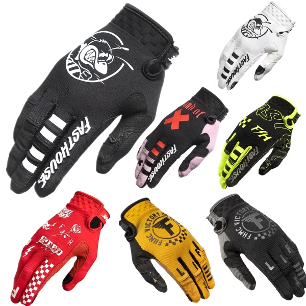 Luvas Touch Screen Motocross, Estilo de Velocidade, Velocidade, Contração, Equitação, Bicicleta, MX, MTB, Fora da estrada, Corrida, Esportes, Ciclismo, Pódio FXR